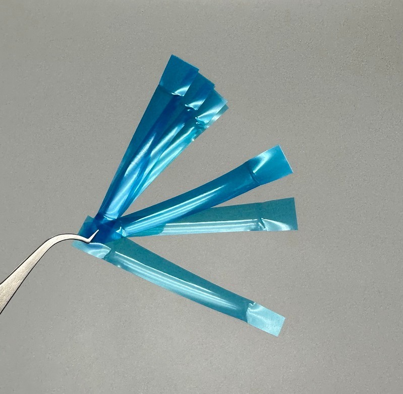 Dental Anterior Restoration Matrix Composite Resin Matrices Blue Strip 50Pcs/box