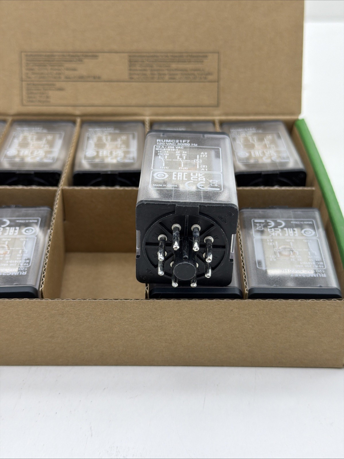 10x SCHNEIDER RUMC21F7 HARMONY 062661 UNIVERSAL RELAY 2CO 10A