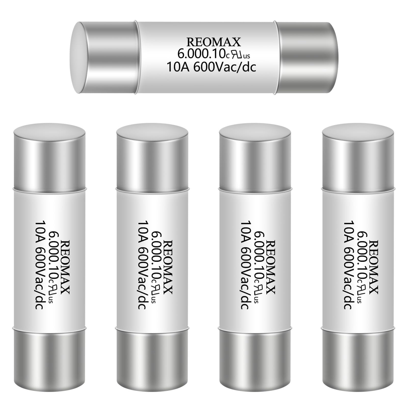 5PCS HV610 10A 600V AC/DC Ceramic Fuse 6.35x32mm for Digital Multime…