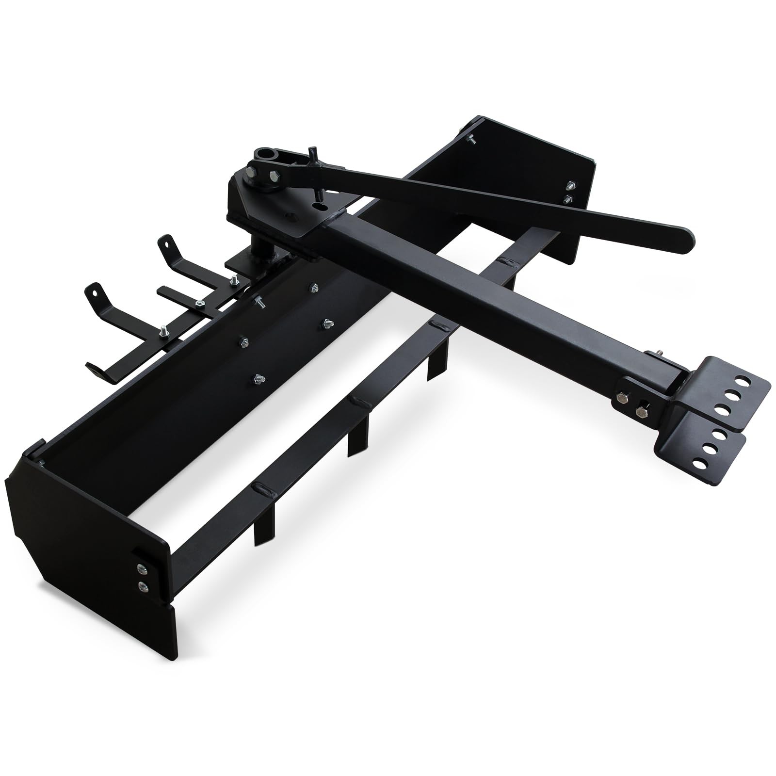 42″ Tow Behind Box Scraper,Lawn Tractor Attachments Box Blade Hitch Fit ATV/UTV