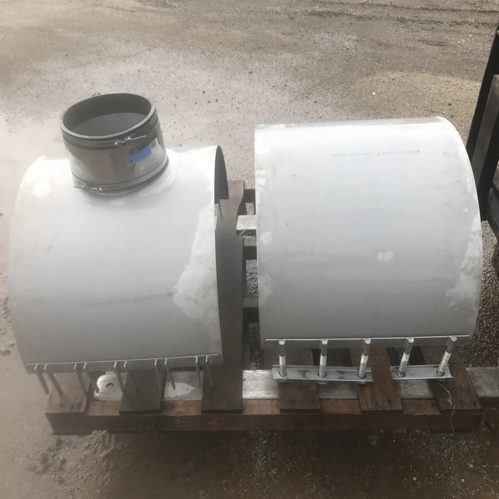 CASCADE WATERWORKS SEWER SADDLE CSWRT-30.00-08RC 30” x 8” w NON SHEAR CPLG 30.00