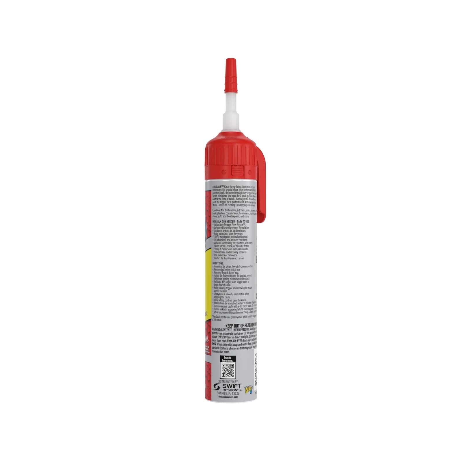 Flex Caulk, Waterproof & Weatherproof Hybrid Polymer Sealant, Strong, Paintab…