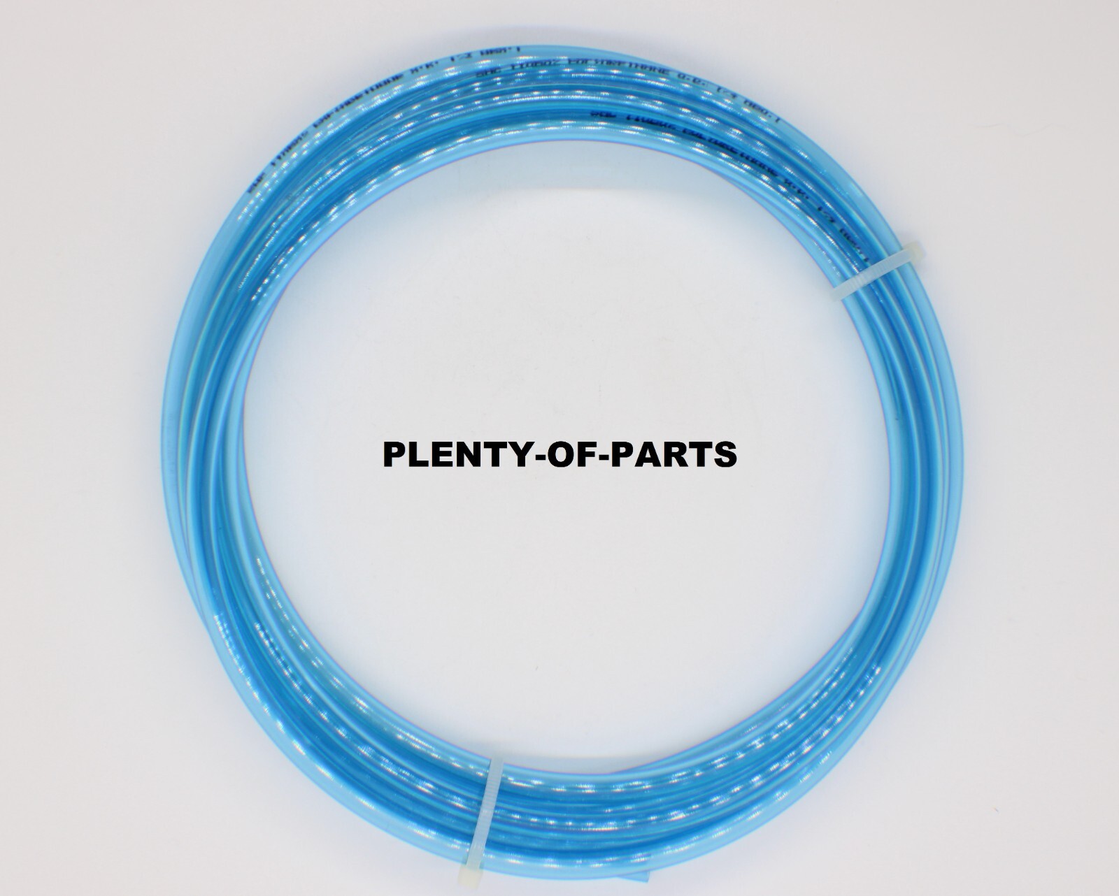 SMC PU TU Polyurethane Tubing 4mm OD x 2.5mm ID Blue Air or Water Hose 10ft.
