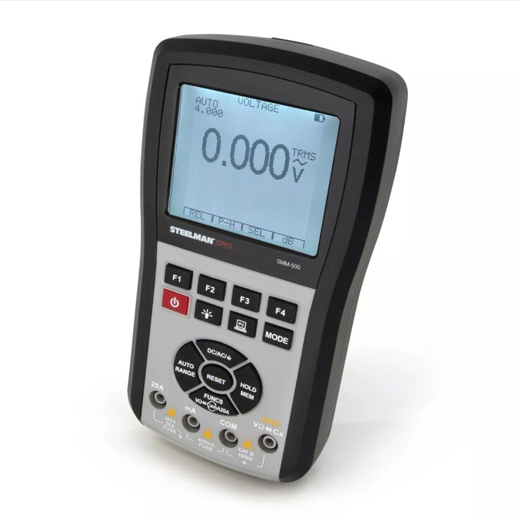 Steelman 500 AutoRanging True RMS Digital Oscilloscope and Multimeter SMM-500