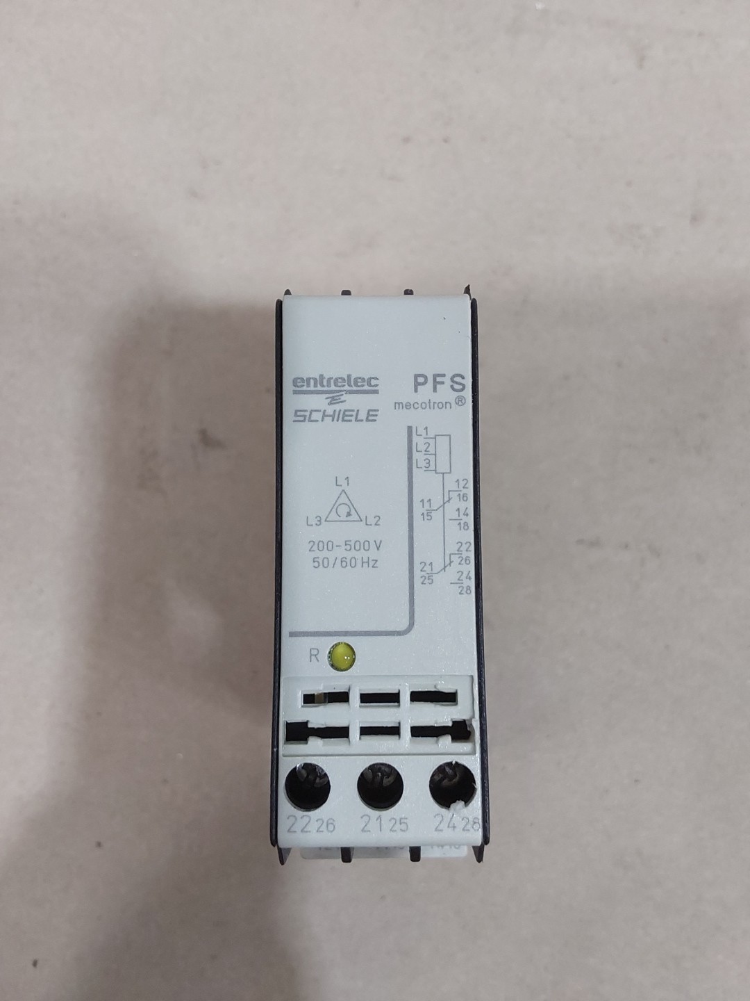 Entrelec Schiele 3 Phase-Sequence Monitoring Relay