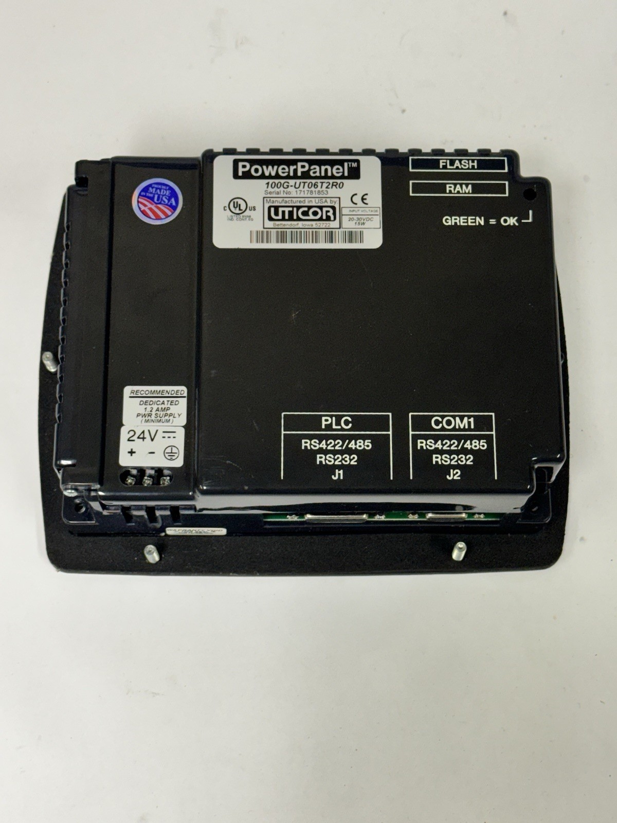 Uticor Powerpanel 100G-UT06T2R0