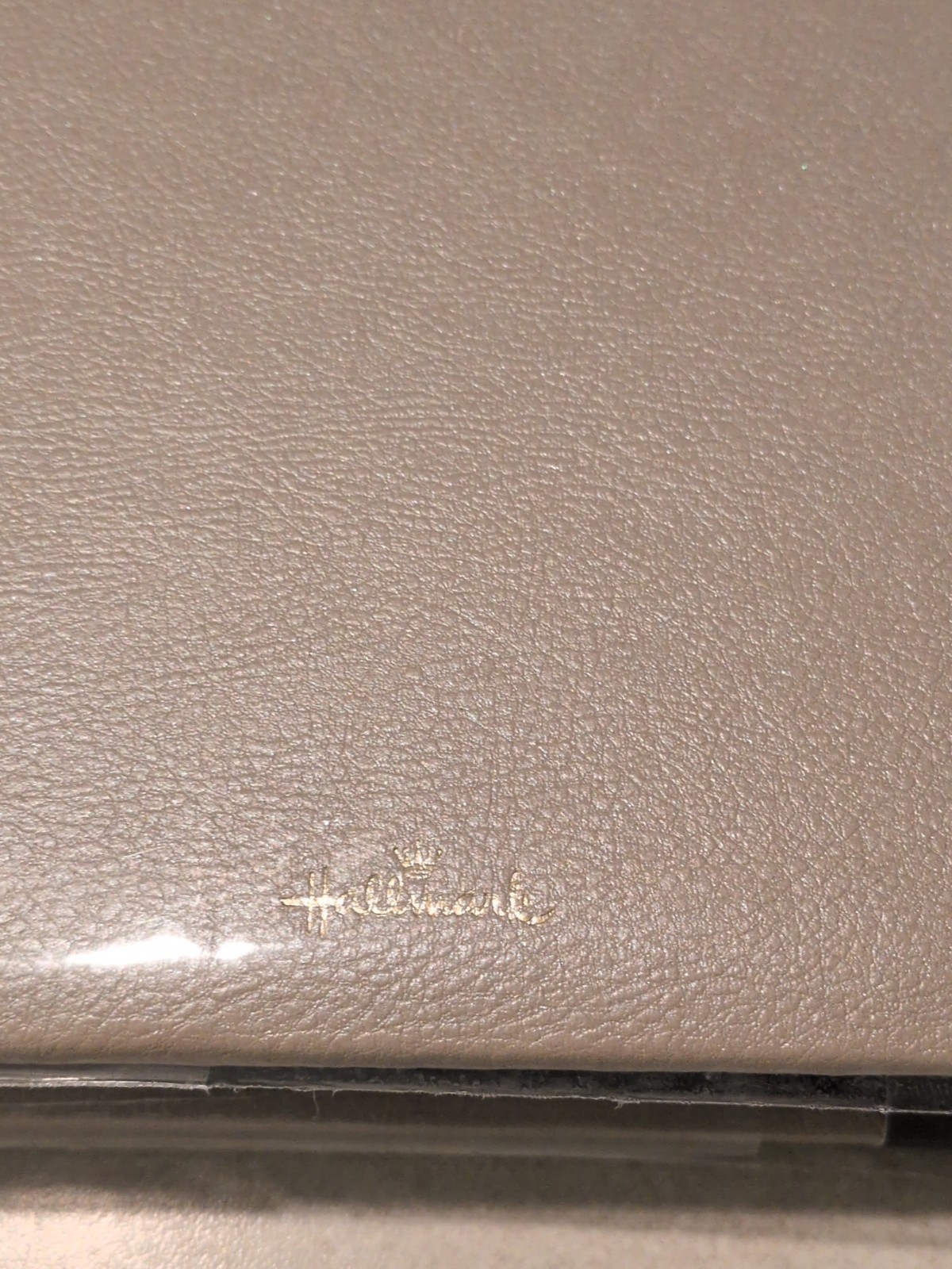 Hallmark Refillable Address Book Cream Color 5STZ1001 Undated Calendar