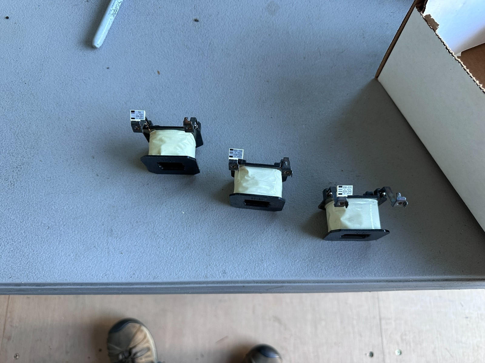 Fuji Coils, 24V, 120V, 220V – (Lot of 3)
