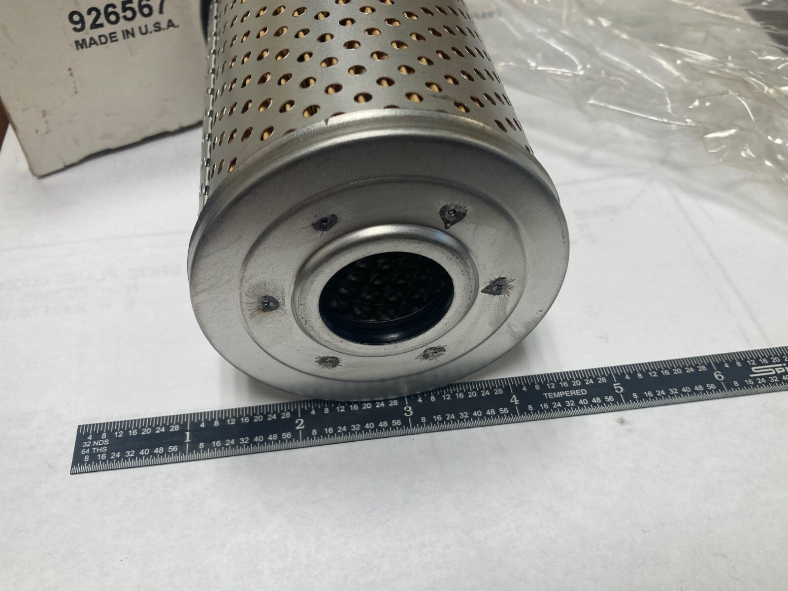 Unknown Brand 926567, Hydraulic Filter, Perhaps Parker