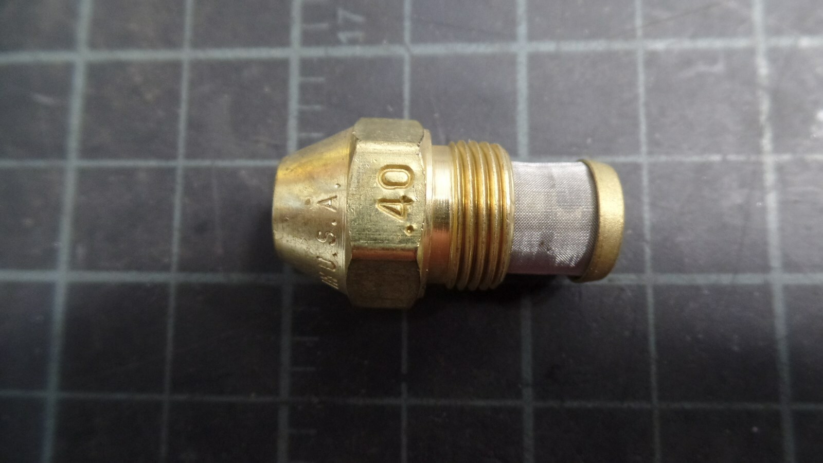 DELAVAN BURNER NOZZLE .40 30 DEGREES B, BARBER GREENE, NOS