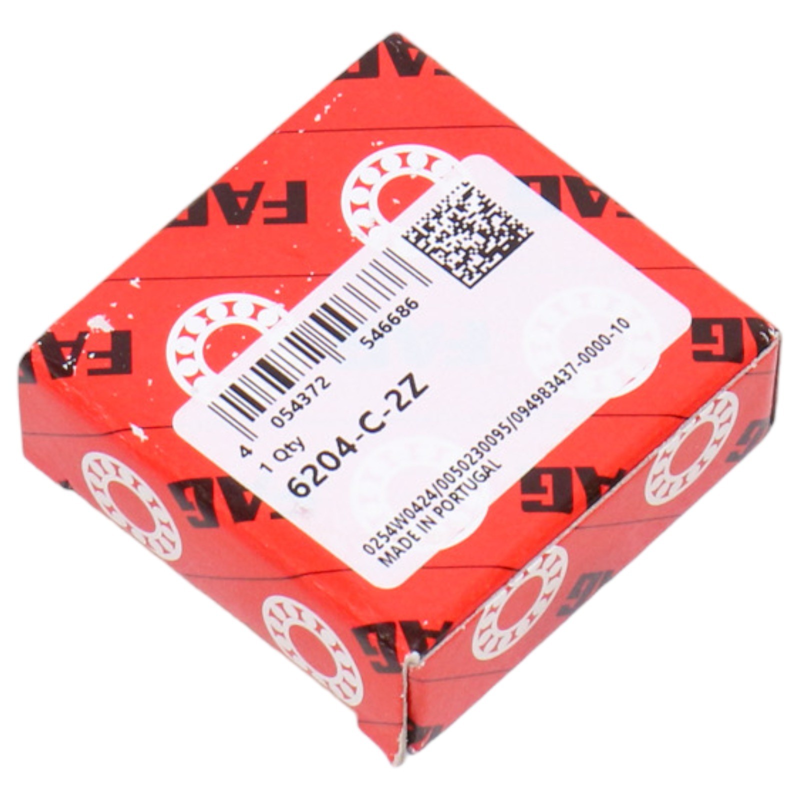 FAG 6204-C-2Z, Deep Groove Ball Bearings 62..-C-2Z, modified Internal ……….