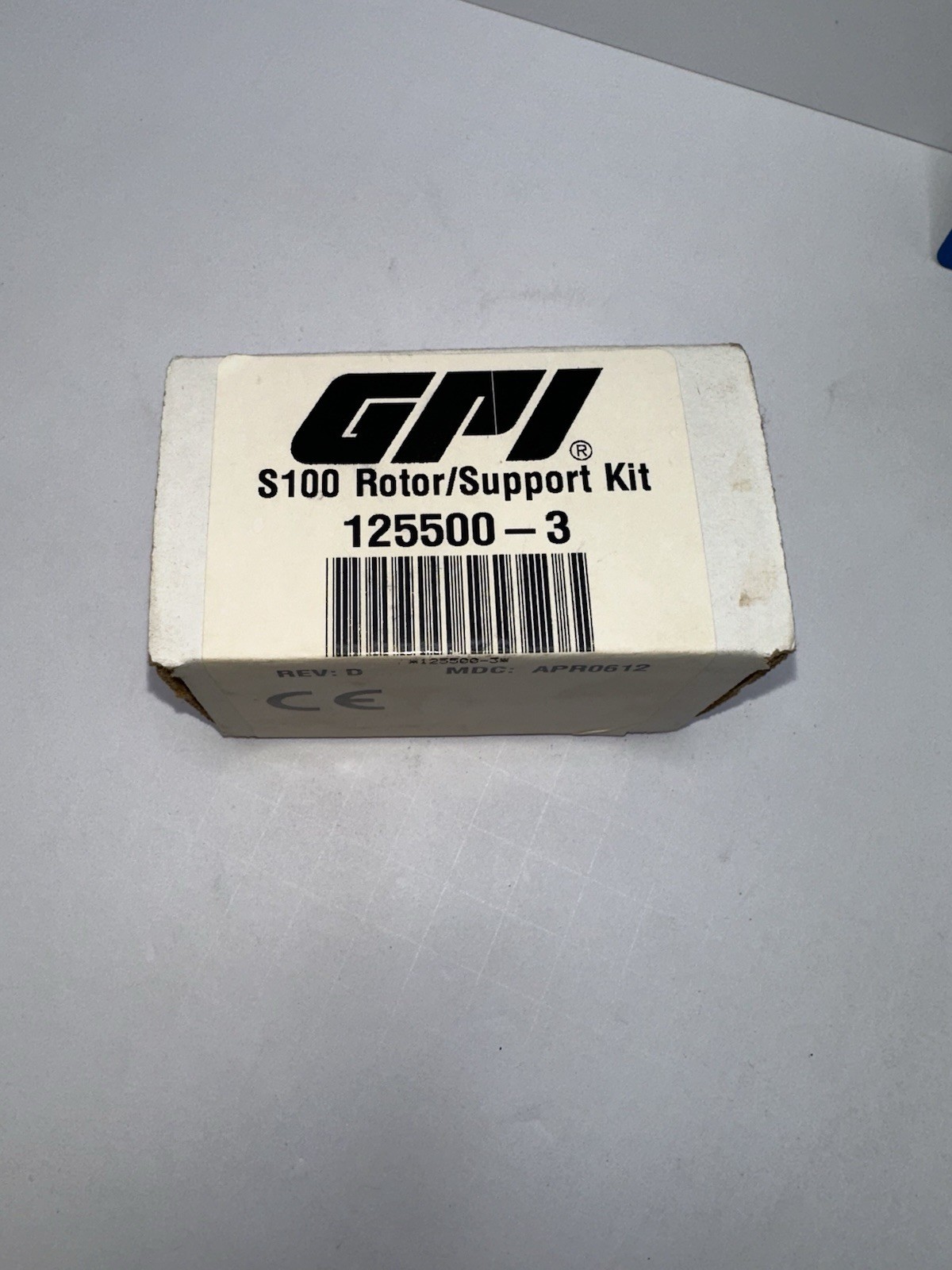 GPI 125500-3 S100 Rotor/Support Kit for G2 Metal-Body Meters