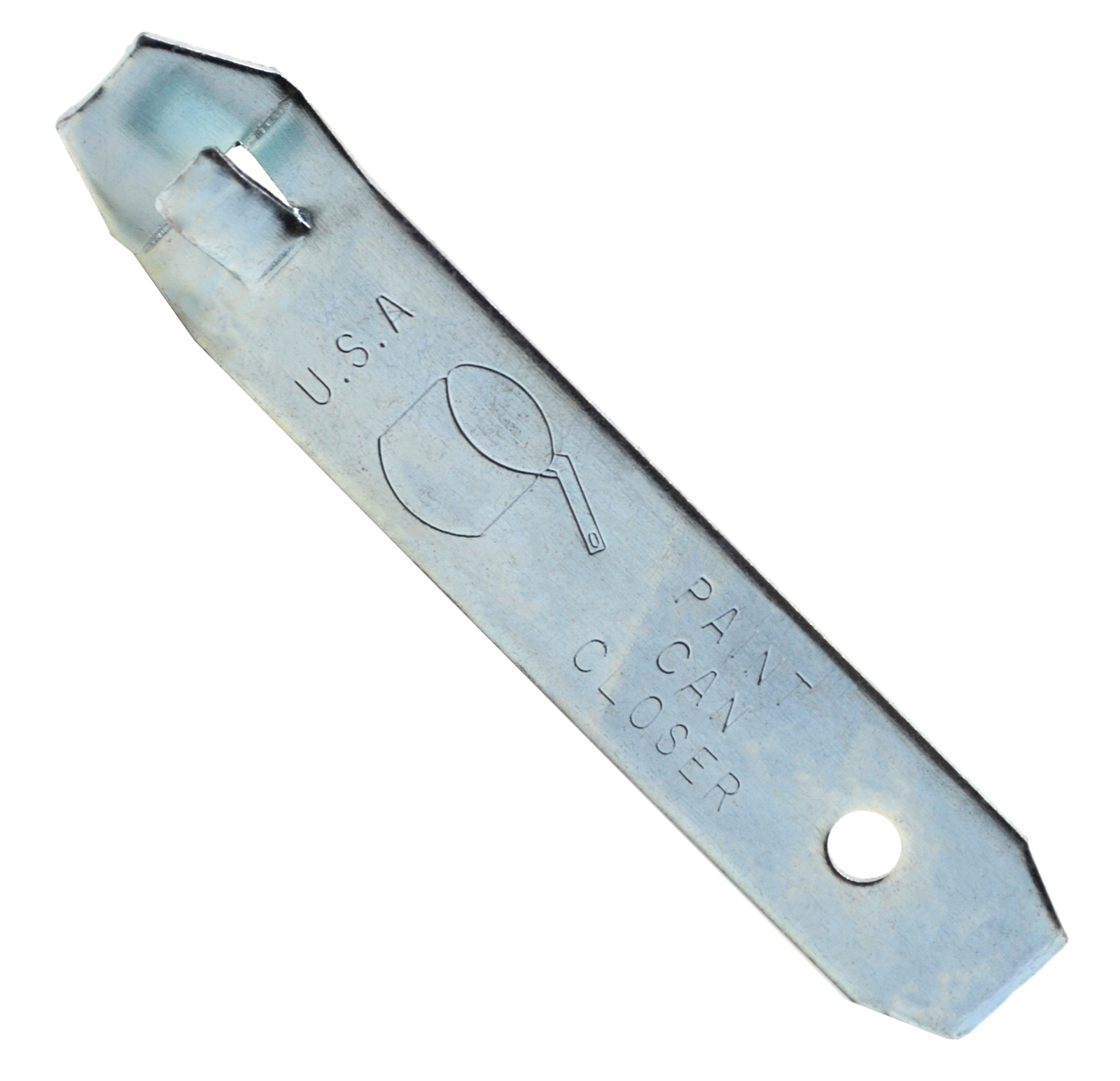 Steel Paint Can Opener Tool – Made in the USA – Stamped Hole