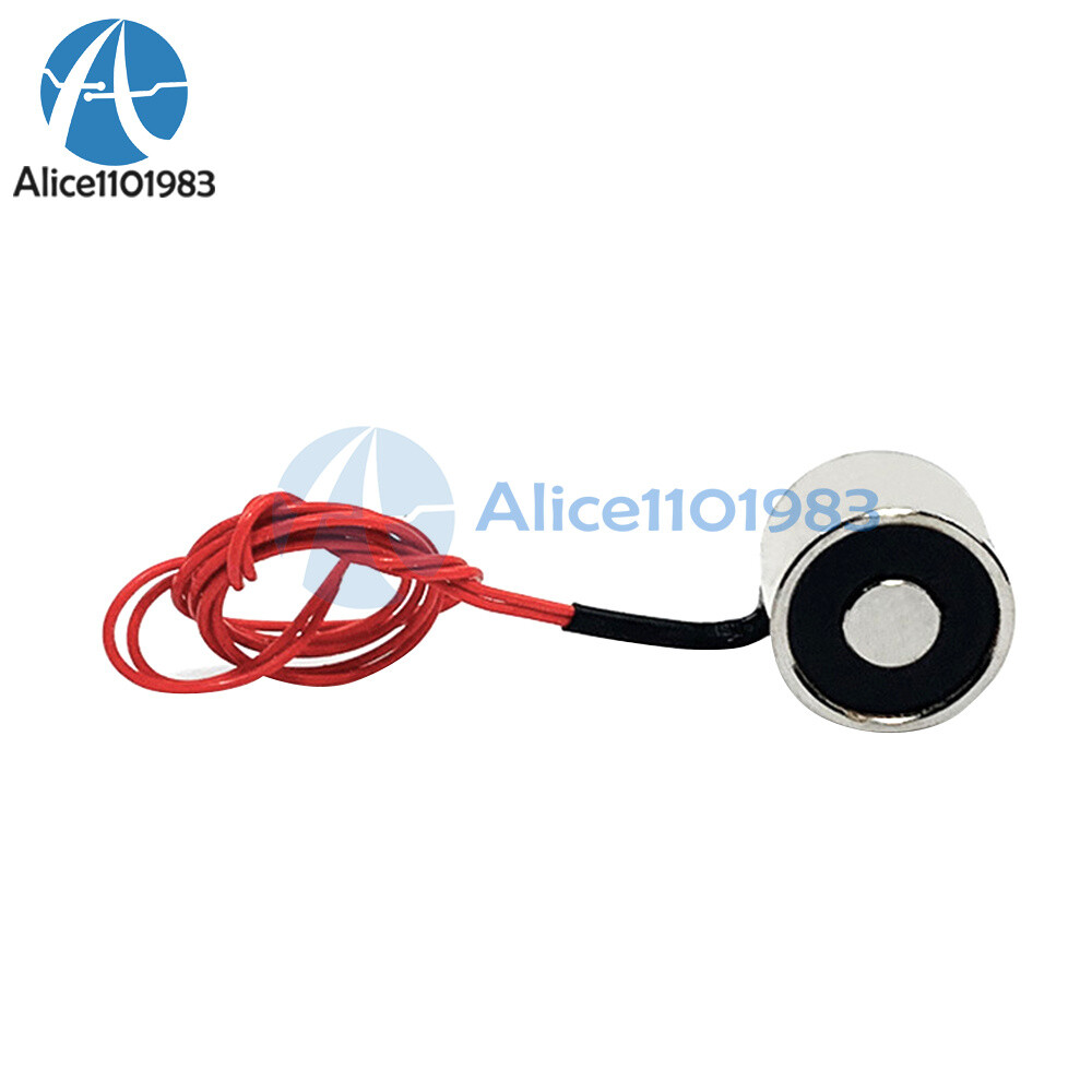 DC 5/12/24V 3KG/8KG Lifting Holding Magnet Electromagnet Solenoid Electro Magnet