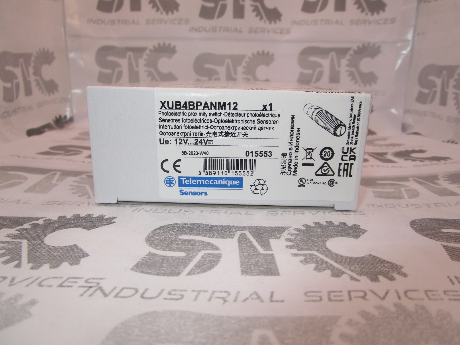 XUB4BPANM12 TELEMECANIQUE Photoelectric diffuse sensor – Original item