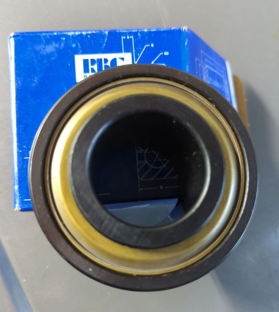 RBC NICE Ball Bearings ER24 Precision Deep Groove; ID 1.5in BLACK OXIDE FINISH