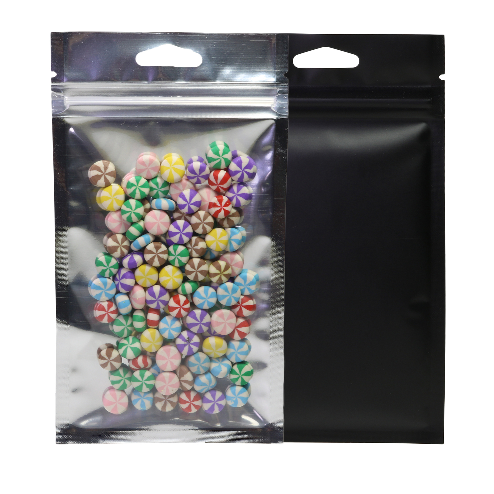 Flat Clear/Silver/Black Mylar QuickQlick™ Bags Pouches Variety QTY Sizes