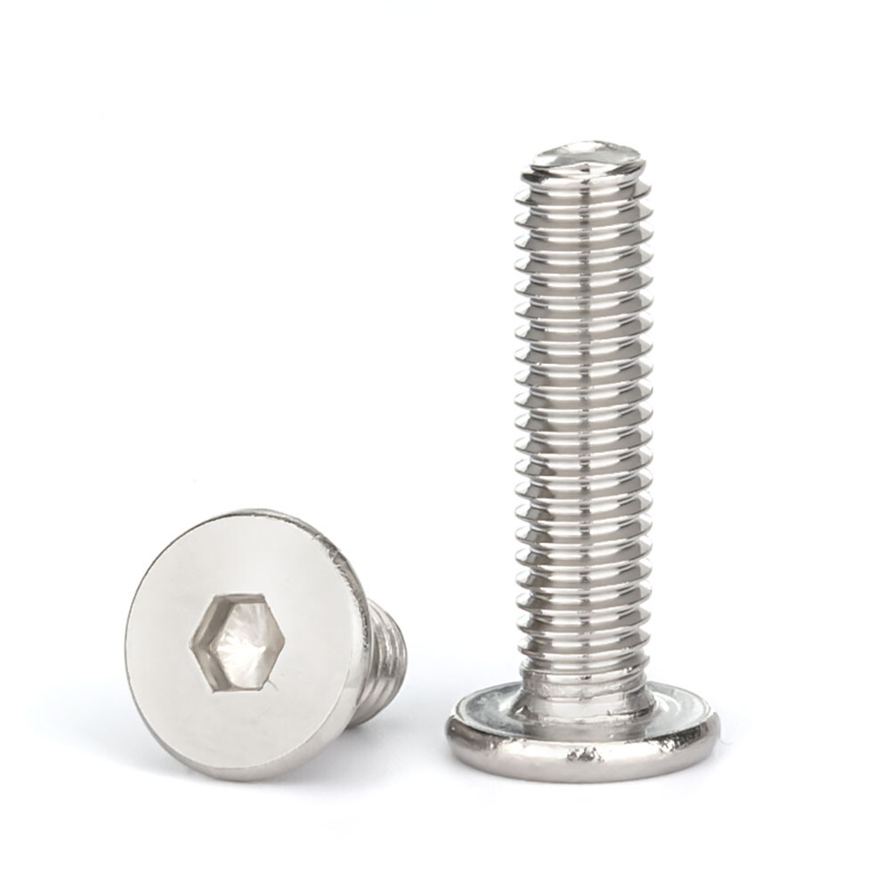 M3 M4 M5 M6 M8 SS Allen Hex Socket Ultra Thin Low Flat Wafer Cap Head Screw Bolt