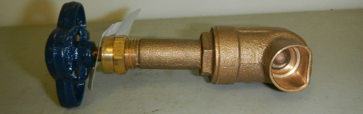 Nibco 3/4" CXC 125 Rising Stem Bronze Gate Valve NJ05008