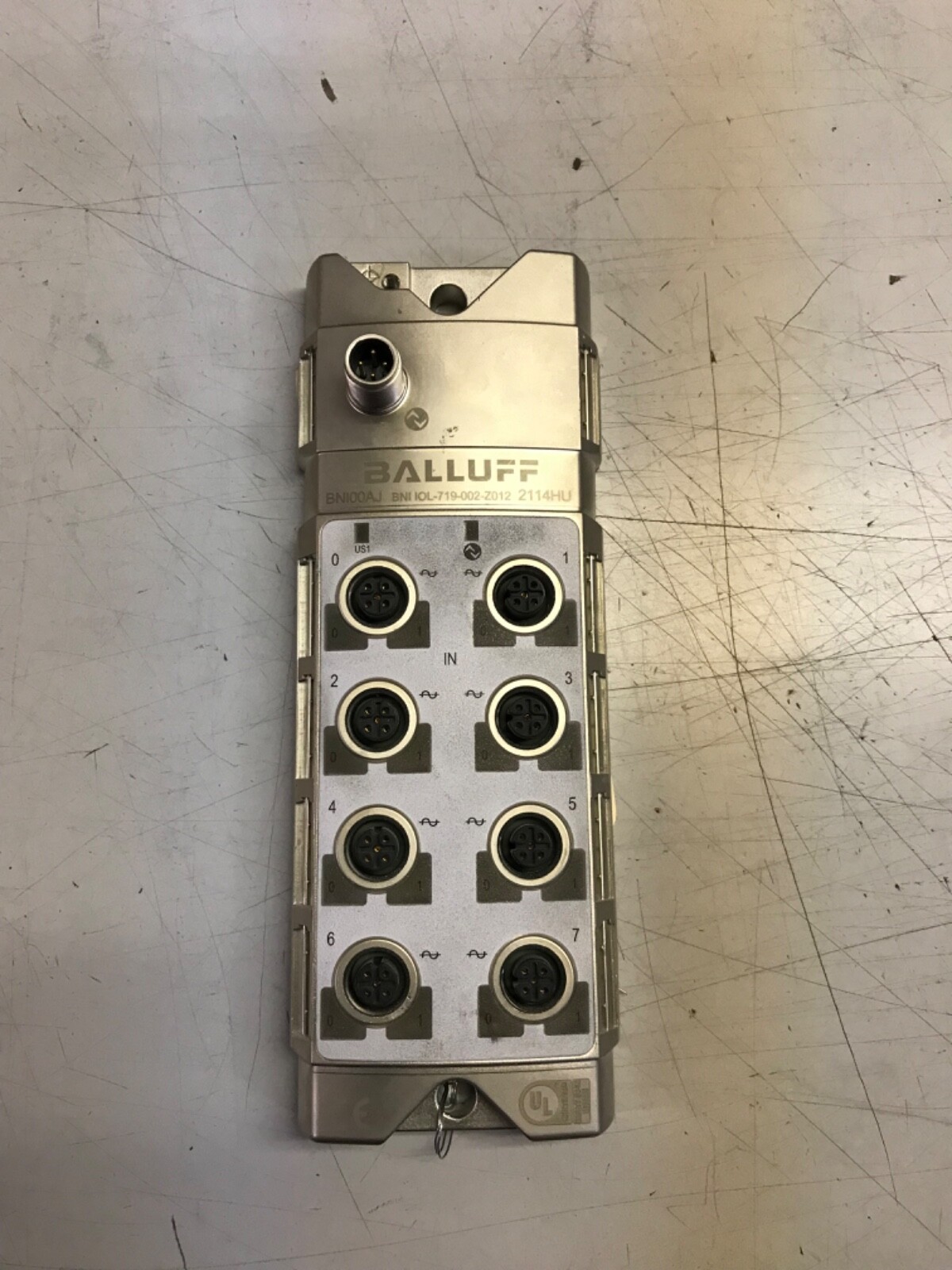 Balluff IO Block BNI00AJ Analog, 8 Inputs BNI IOL-719-002-Z012 – Used