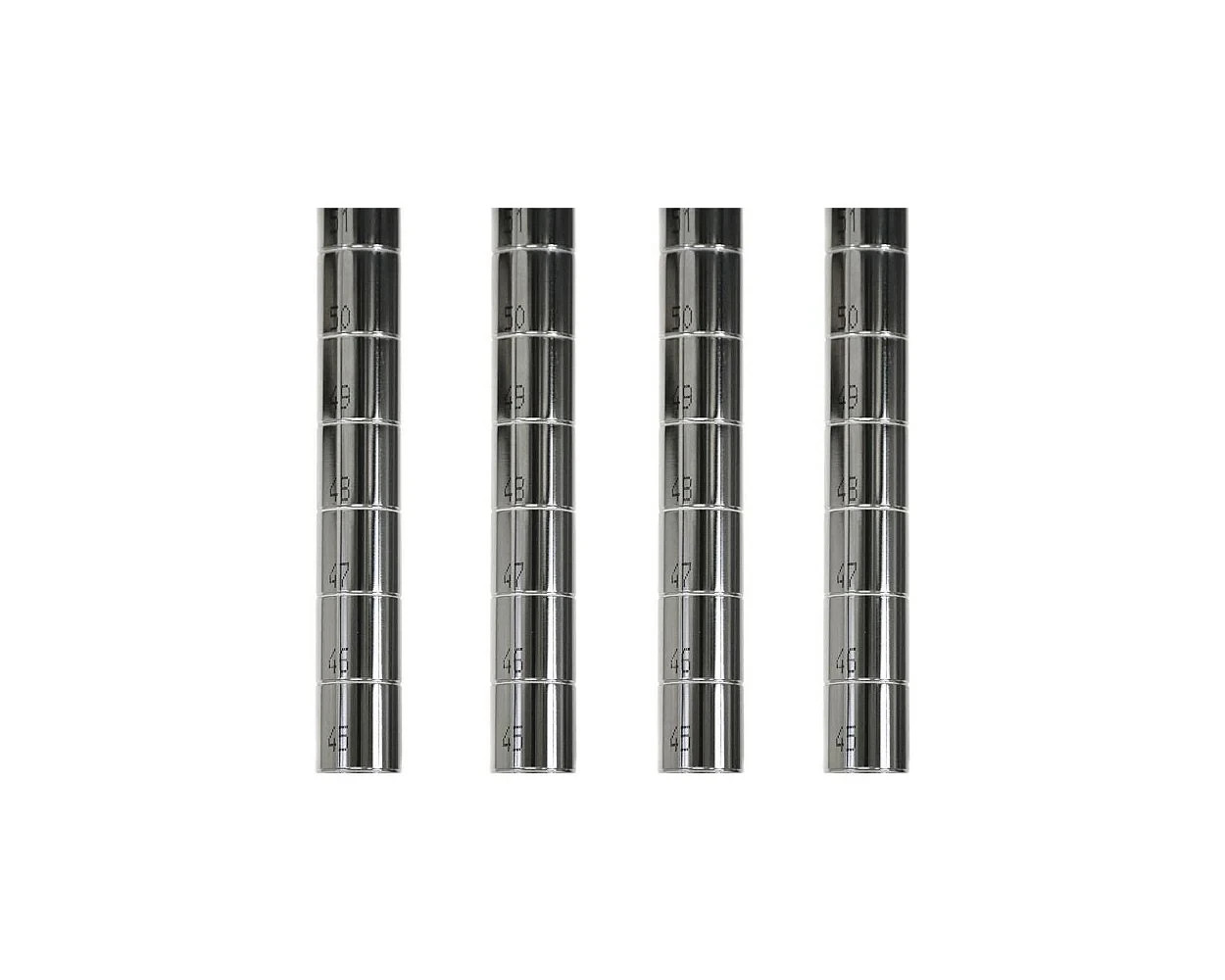 wire shelving poles