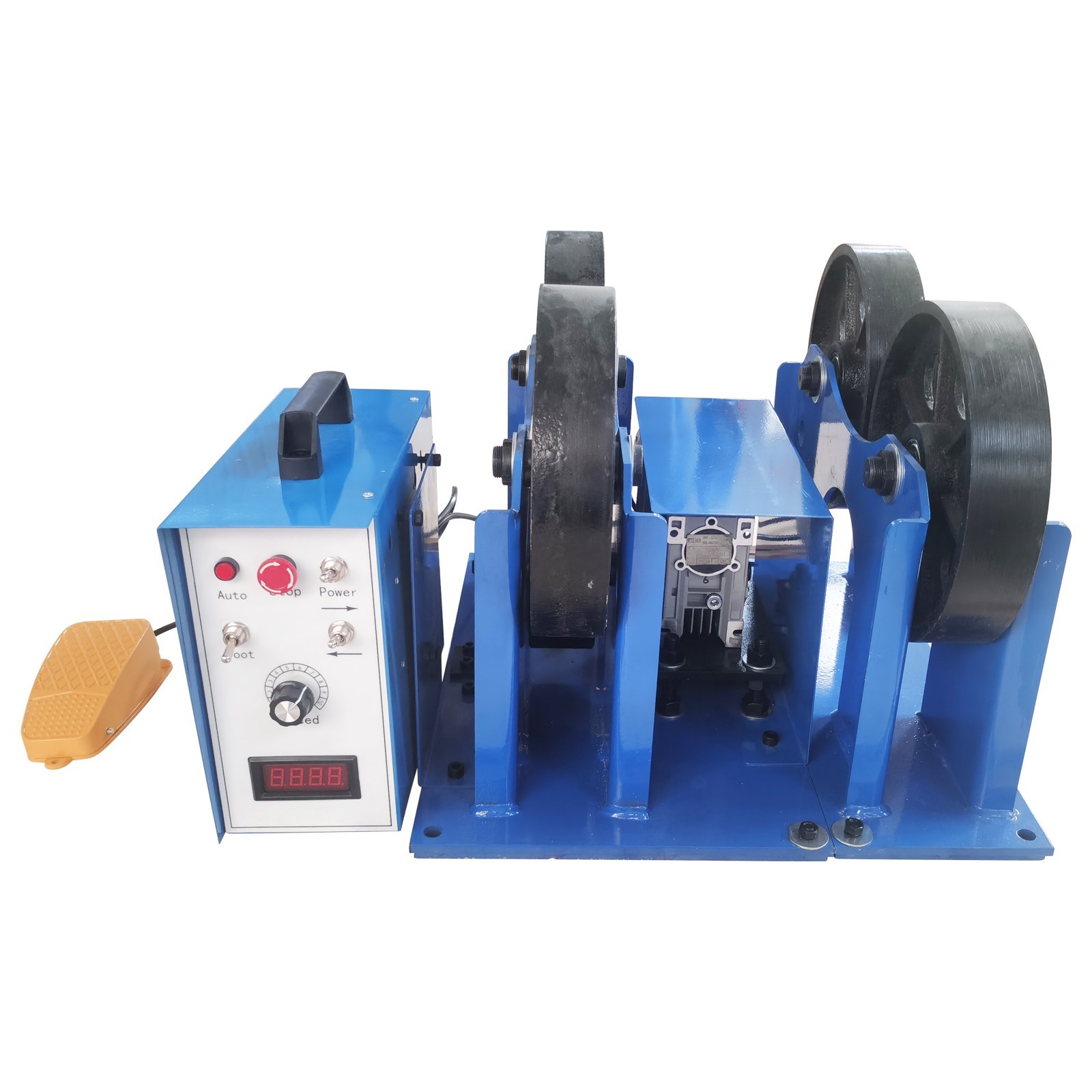 1T/ 2200lb Welding Tank Turning Roller Welding Positioner Iron wheel for TIG