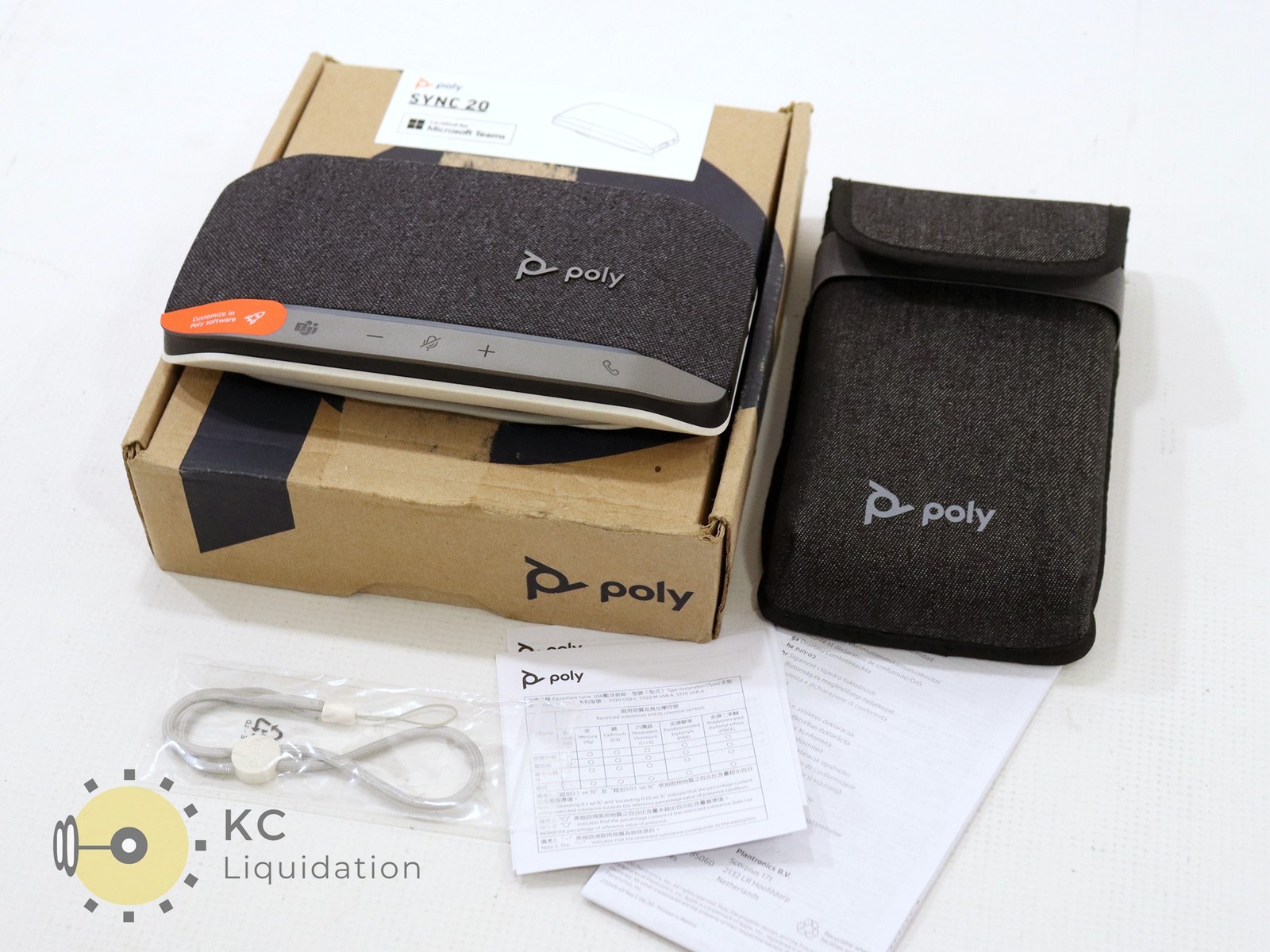 Poly Blackwire 8225 SY20-M USB-A Audio Conferencing Speakerphone