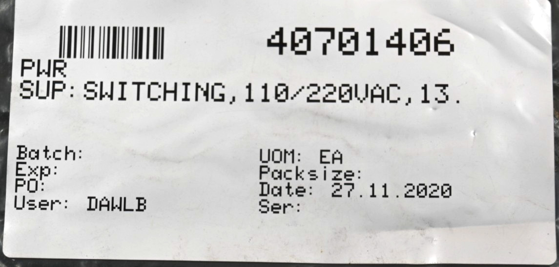 Nissei NS-1215 Switching Power Supply DC 13.8V MAX 15A Without Carton