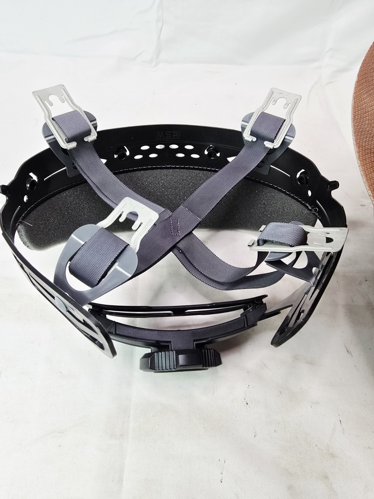 MSA Skullgard Full Brim Safety Hard Hat With Suspension, Standard Size