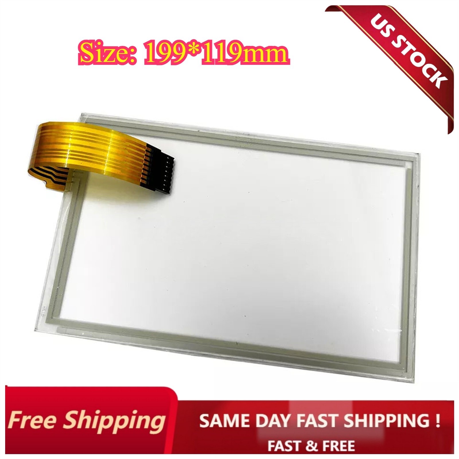 199*119mm Touch Screen For Trimble agriculture FM750 and case IH FM-750 CFX750