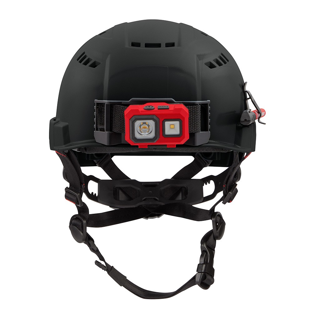 Milwaukee 48-73-1310 BOLT Black Safety Helmet (USA) – Type 2, Class C, Vented