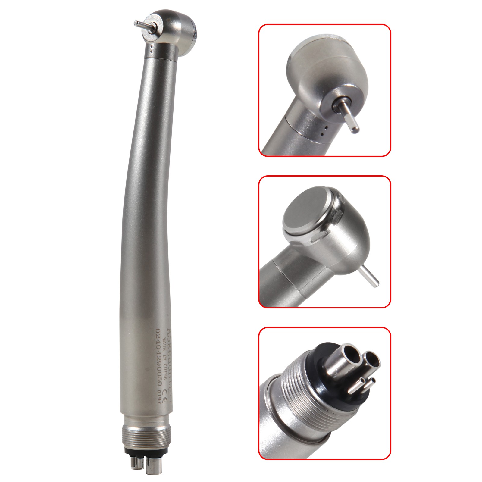 10* ADA4 Dental High Speed Handpiece Push Turbine 4 Holes Fit NSK Pana Max