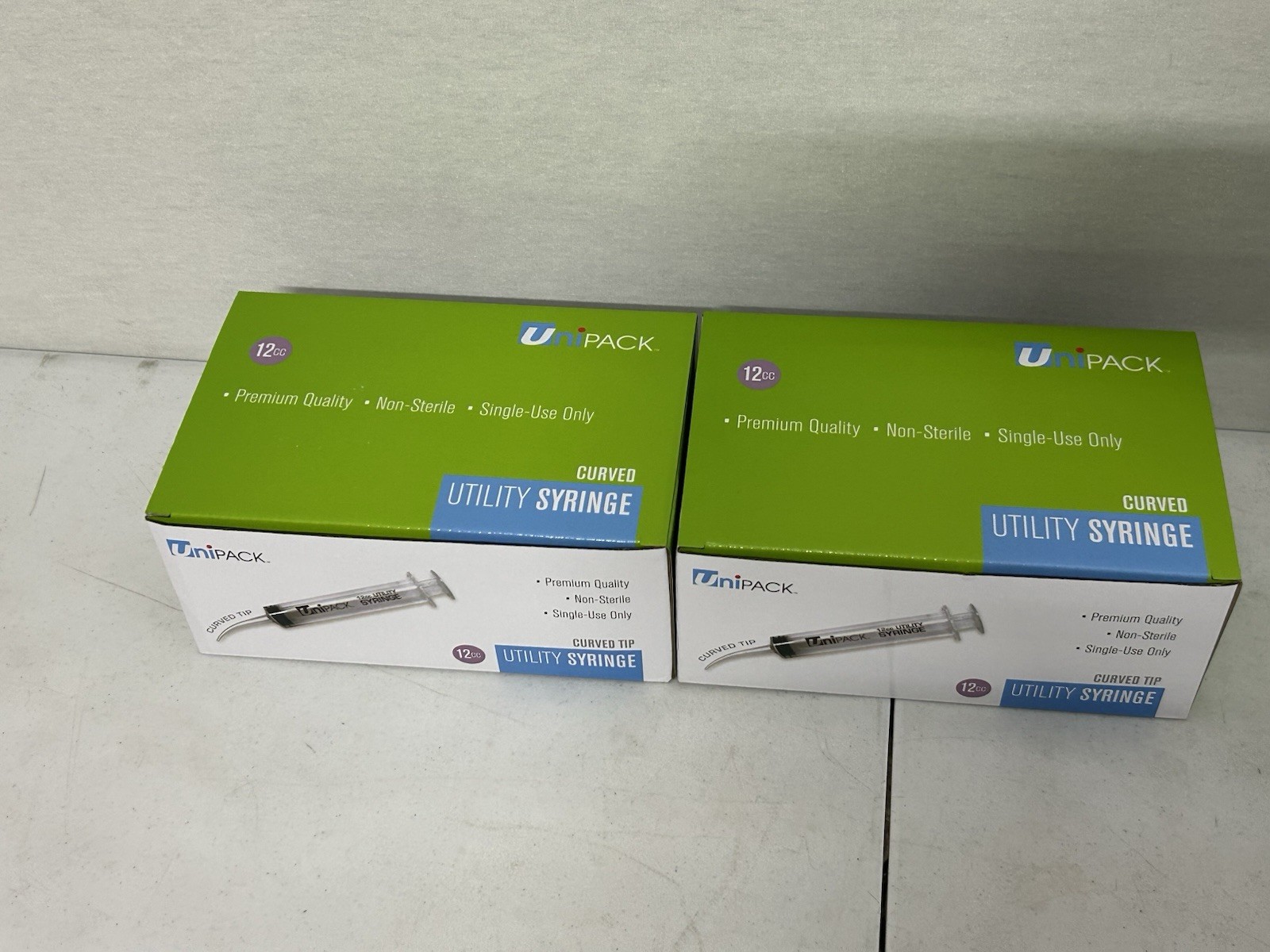 UNIPACK CURVED ULTILITY SYRINGE 12cc URS-55112 100X (2 BOXES OF 50)
