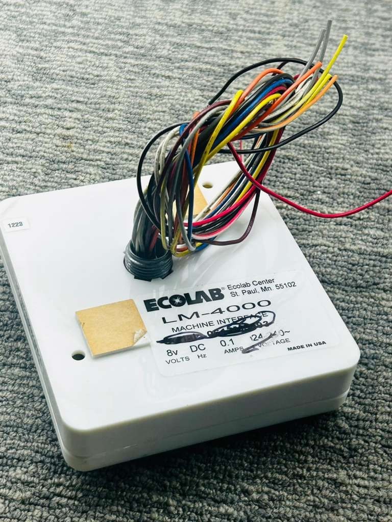 Ecolab LM-4000 Machine Interface Module Harness DB9 8V DC Laundry – 101034