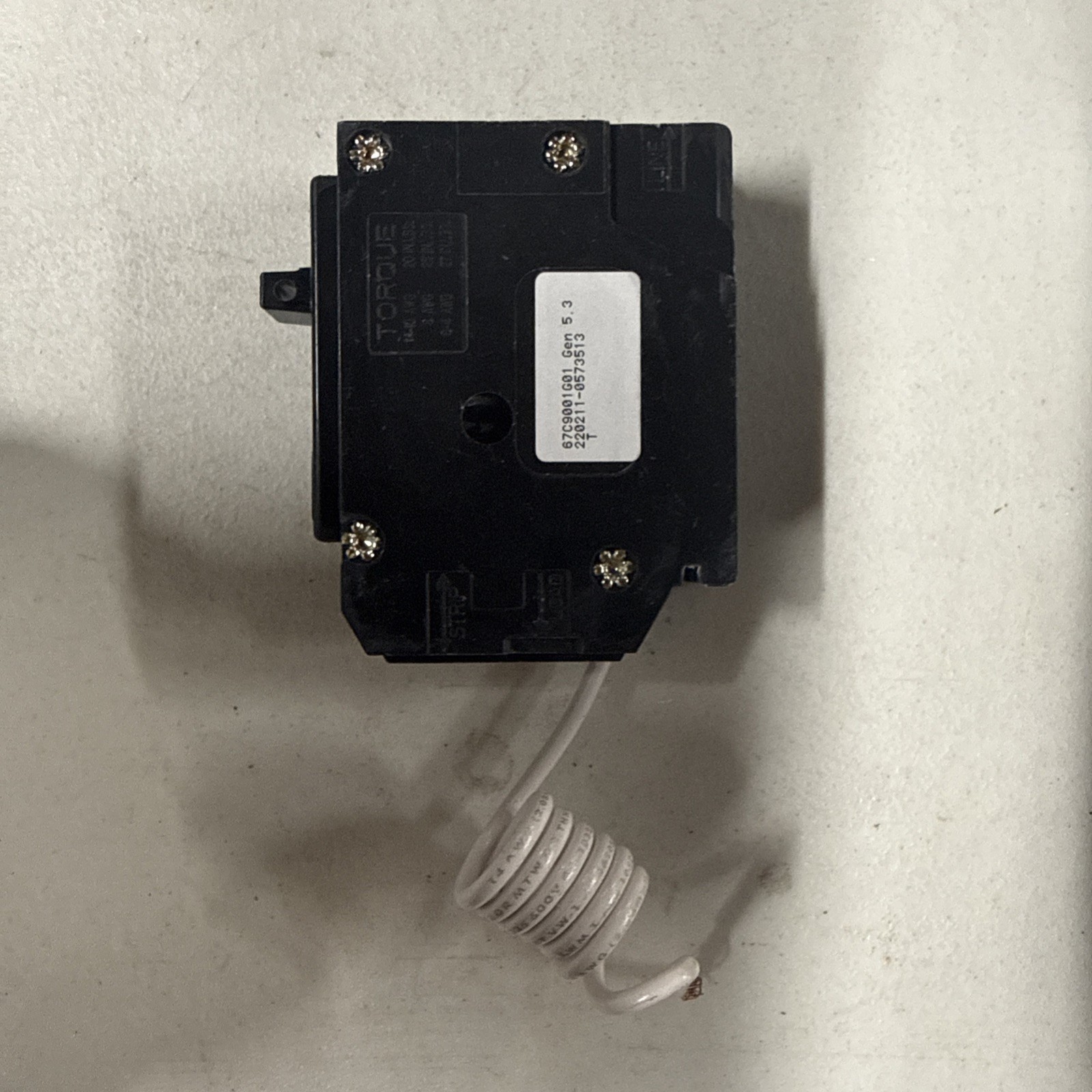 Eaton BRN115AF 15A 1P 120/240V 10 kAIC Combination AFCI Breaker