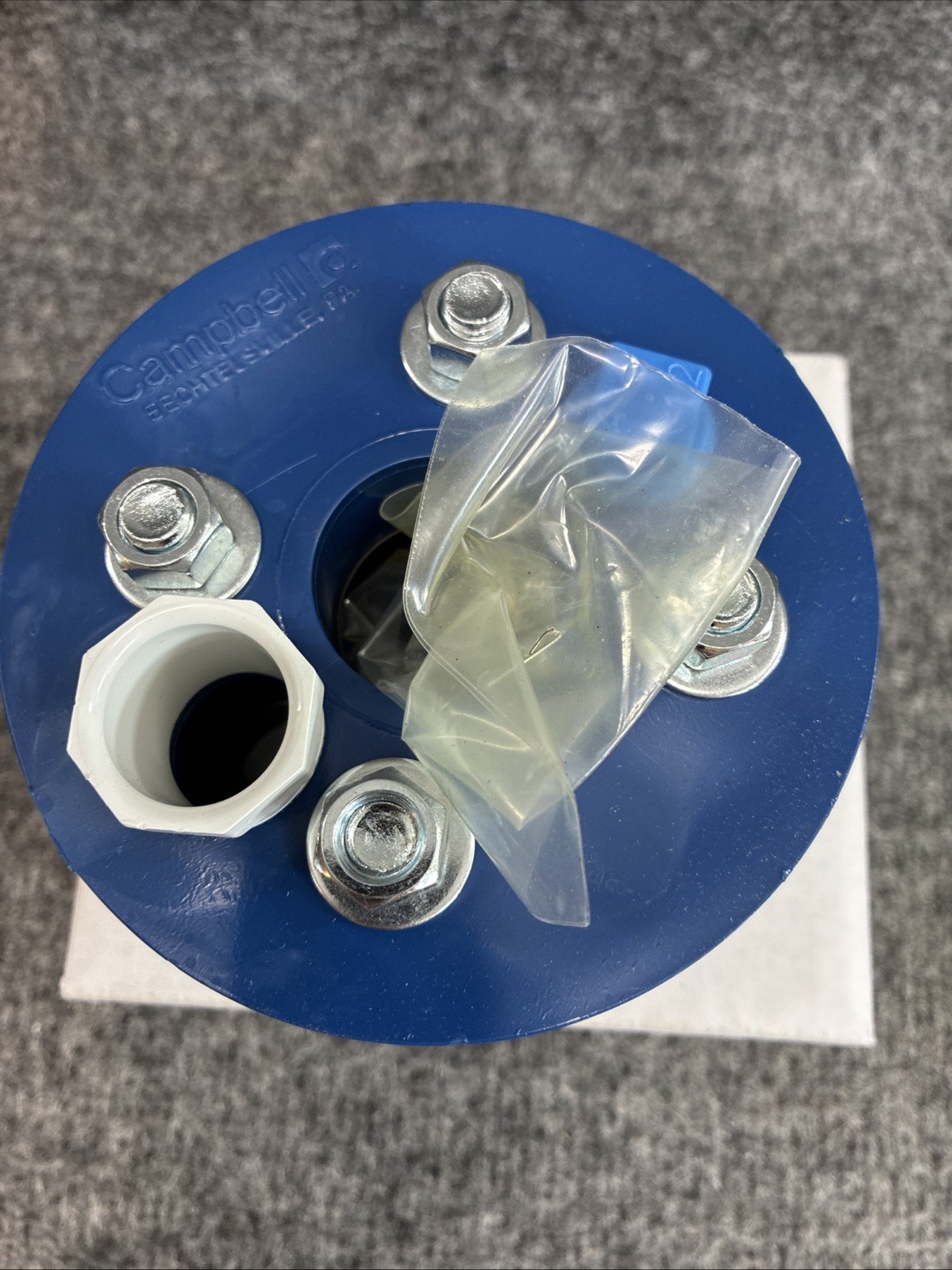 Campbell ABS Well Seal PS4X1 Seals 4″ Well Casing 1″ Drop Pipe NEW OPEN BOX