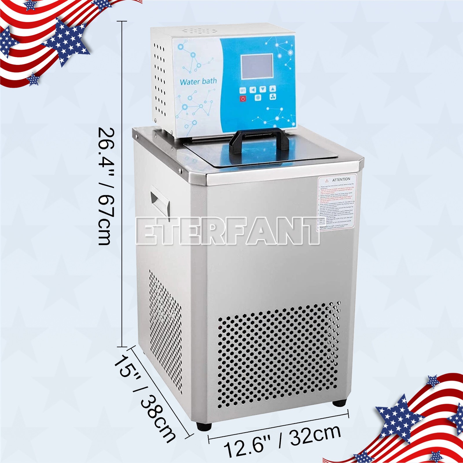 5℃~100℃ 6L Refrigerated Recirculator Bath Heated/Chilled Circulator