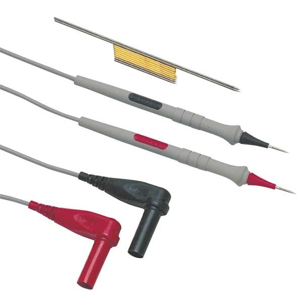 Multimeter Test Leads CAT III 1000V CAT IV 600V Silicone Probe 4mm Banana 3A