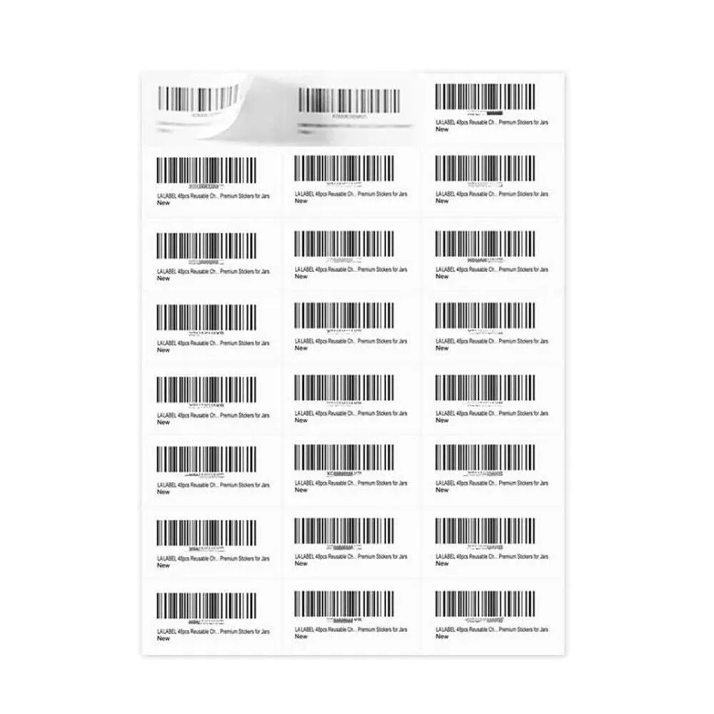 Lot 30/sheet Address Mailing Labels Sheet FBA SKU Labels Adhesive 1″ x 2 5/8″