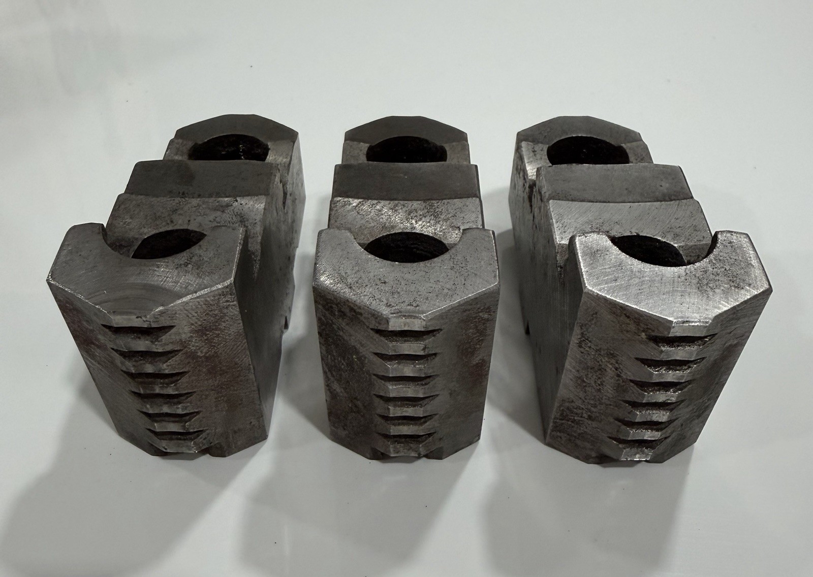 BISON 7-883-308 8″ Chuck Jaw Lathe Chuck Top Jaws – Set of 3