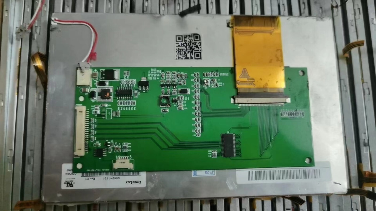 8-inch 800*480 262K/16.2M WLED TTL G080Y1-T01 LCD display screen in stock