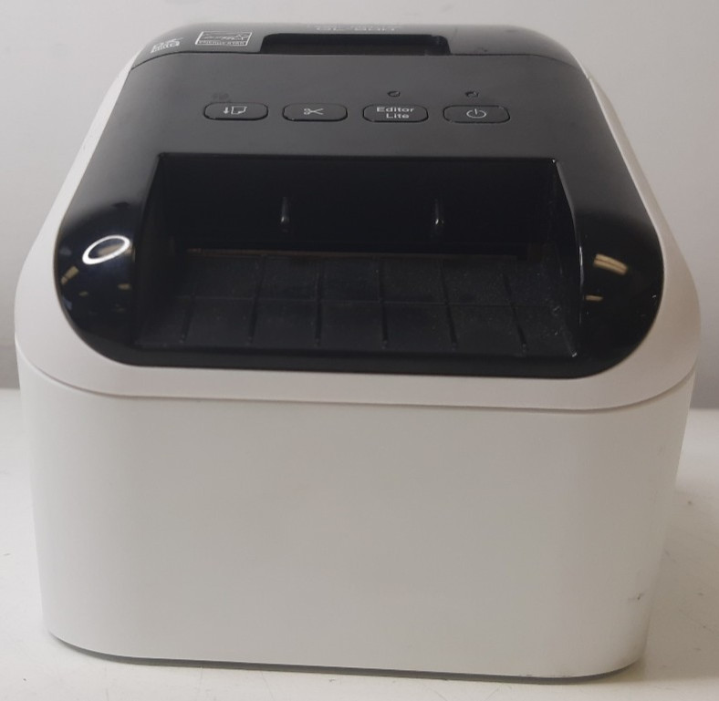 Brother QL-800 Thermal Label Printer Tested NO POWER CORD/MEDIA