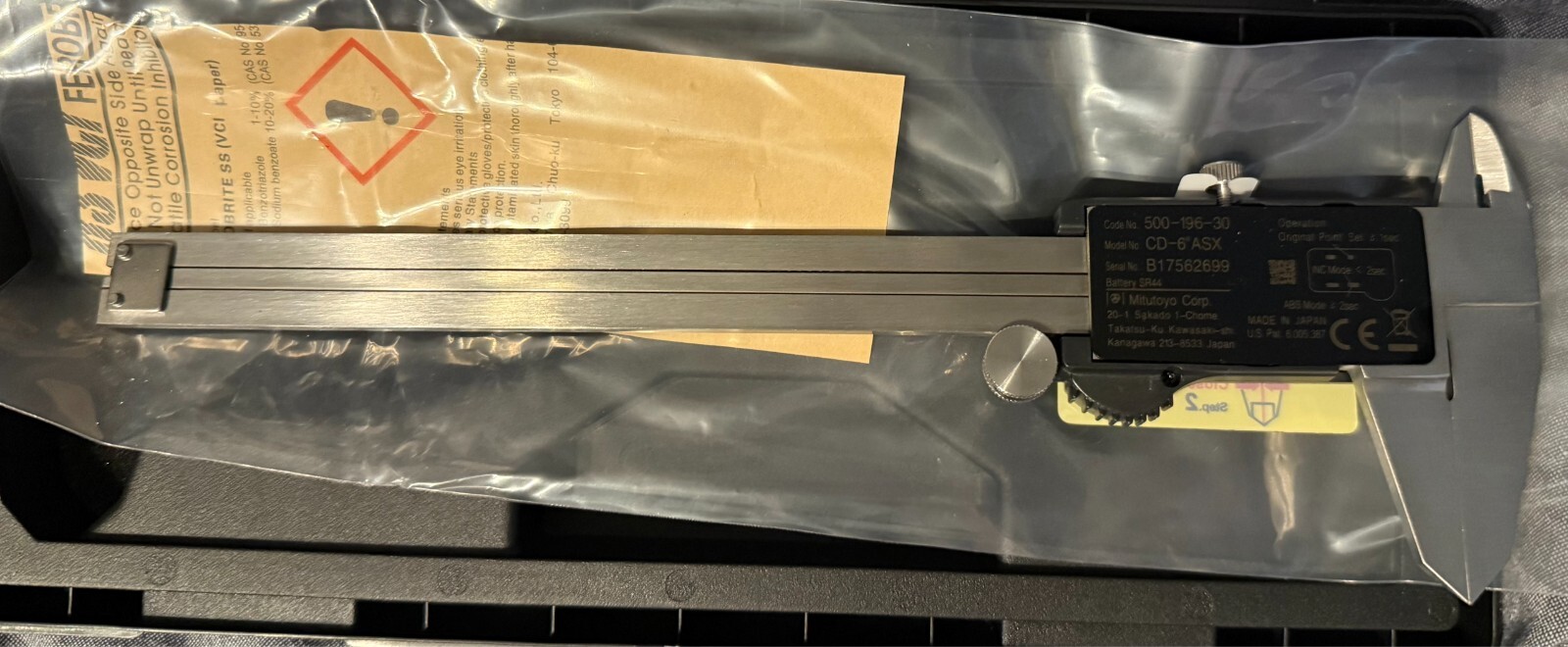 Mitutoyo Digimatic 0-6 inch Digital Vernier Caliper *NEW*