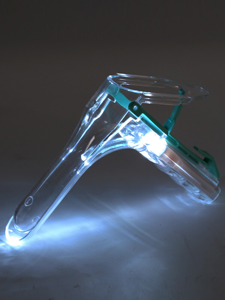 Medical LED Female Private Vaginal Speculum Illuminated Vaginal Expander w/Light