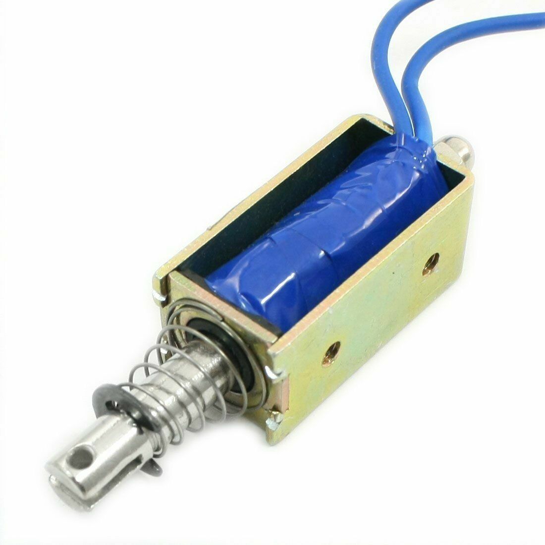 ZYE1-0530 DC 12V 1A 10mm Stroke Push Pull Type Open Frame Solenoid