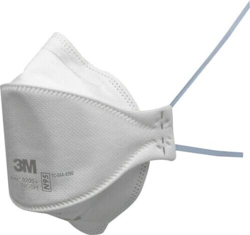 10 Pack 3M Aura 9205+ Particulate Respirator N95 Dispoable NIOSH Face Mask Cover