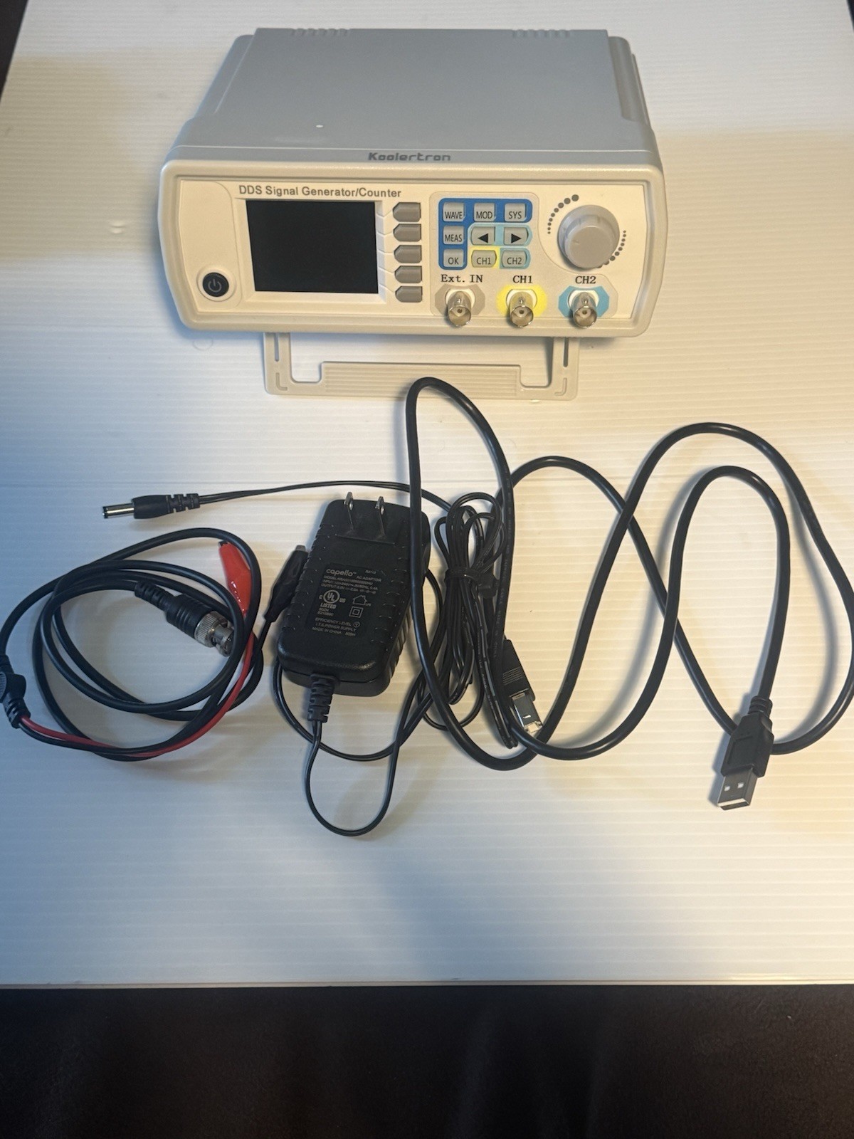 Koolertron GH-CJDS66-FU 60 MHz Dual Output Arbitrary Function Signal Generator