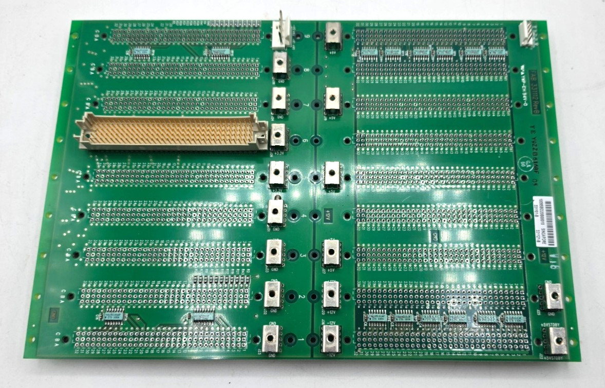 BECTON-DICKINSON VME BACKPLANE FAB 331112 REV B 33101-B 331121-B LSR ii FLow