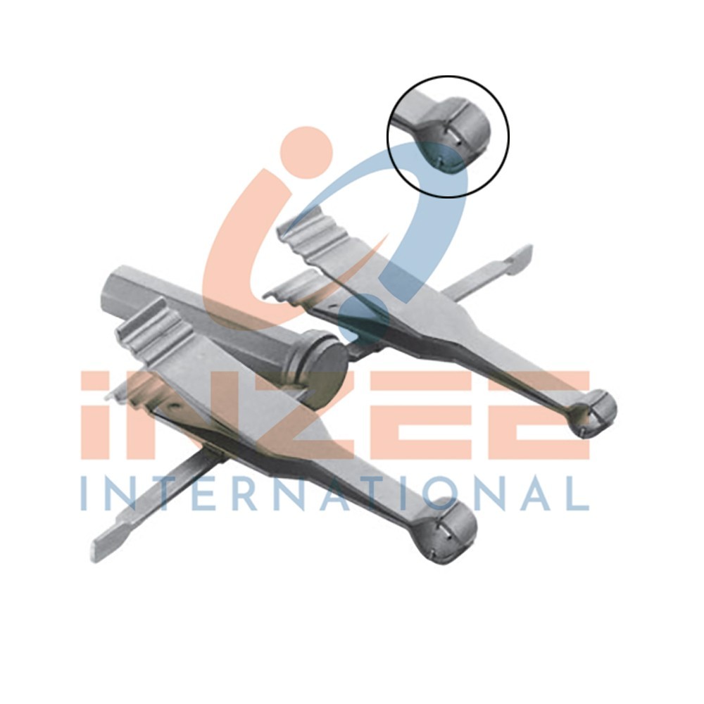 Microspike Approximator Clamp For Vasovasotomy Two Pair Large High Quality By IZ