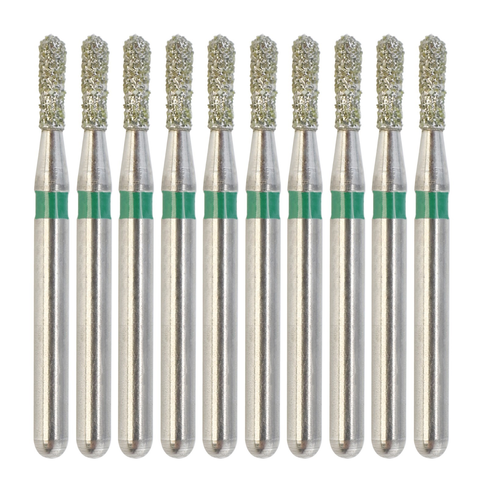 Dental Diamond Burs Round 330 Pear Long Surgical FG High Speed 830/010 801L 801